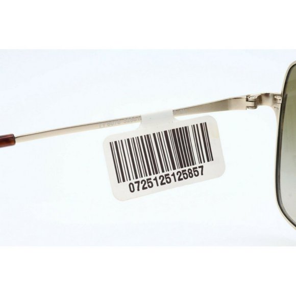 New Tory Burch TY 6076 328513 Oversize Gold Sunglasses Brown Gradient Lenses - Picture 5 of 6